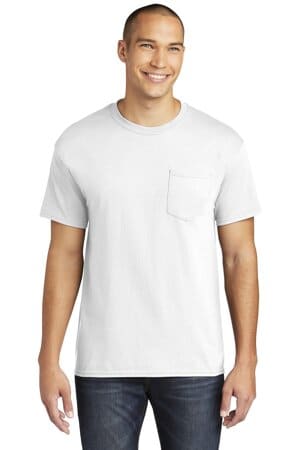 5300 gildan heavy cotton 100% cotton pocket t-shirt