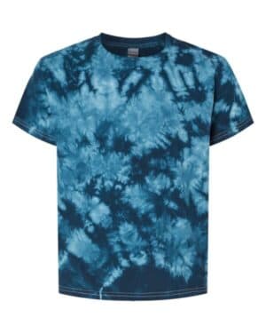 NAVY Dyenomite 20BCR youth crystal tie-dyed t-shirt
