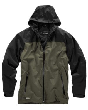 OLIVE BLACK Dri duck 5335 adult torrent softshell hooded jacket