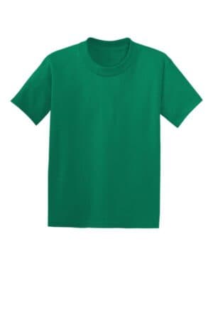 KELLY GREEN 5370 hanes-youth ecosmart 50/50 cotton/poly t-shirt