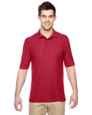 TRUE RED Jerzees 537MSR adult easy care polo