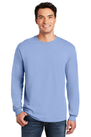 CAROLINA BLUE 5400 gildan-heavy cotton 100% cotton long sleeve t-shirt