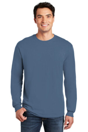 INDIGO BLUE 5400 gildan-heavy cotton 100% cotton long sleeve t-shirt