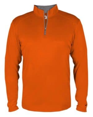 Badger 2102 youth b-core quarter-zip pullover