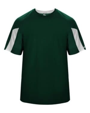 FOREST/ WHITE Badger 2176 youth striker t-shirt