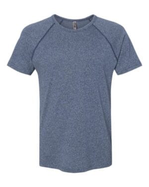 INDIGO Next level 2050 mock twist raglan t-shirt