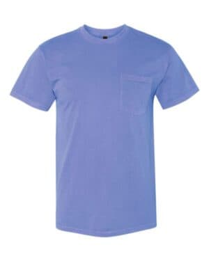 PERI BLUE Next level 7415 inspired dye short sleeve pocket crew