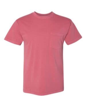 SMOKED PAPRIKA Next level 7415 inspired dye short sleeve pocket crew