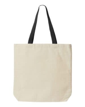 NATURAL/ BLACK Liberty bags 9868 jennifer cotton canvas tote