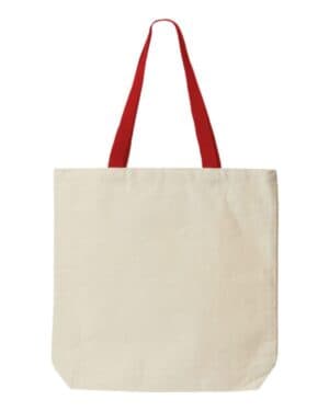 NATURAL/ RED Liberty bags 9868 jennifer cotton canvas tote