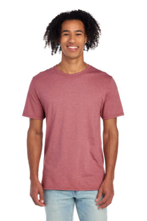HEATHER MAUVE 560M jerzees premium blend ring spun t-shirt