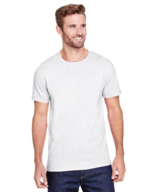 WHITE Jerzees 560MR adult premium blend ring-spun t-shirt