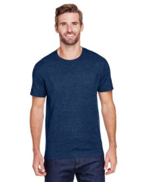 INDIGO HEATHER Jerzees 560MR adult premium blend ring-spun t-shirt