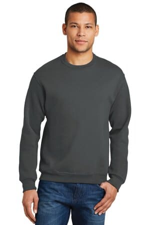 CHARCOAL GREY 562M jerzees-nublend crewneck sweatshirt