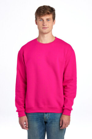 CYBER PINK 562M jerzees-nublend crewneck sweatshirt