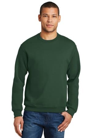 FOREST GREEN 562M jerzees-nublend crewneck sweatshirt