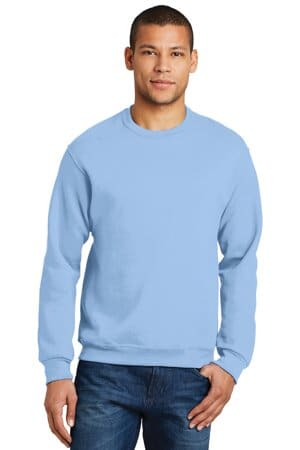 LIGHT BLUE 562M jerzees-nublend crewneck sweatshirt
