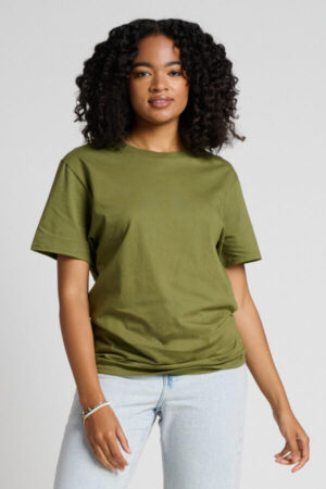OLIVE OIL 570M jerzees unisex premium combed ring spun cotton tee