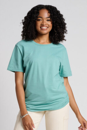 SAGE 570M jerzees unisex premium combed ring spun cotton tee