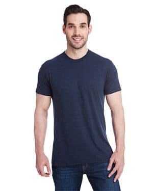 TRI MIDNIGHT Bayside 5710 unisex usa made triblend t-shirt