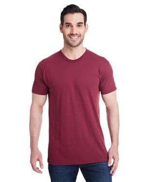 TRI CRANBERRY Bayside 5710 unisex usa made triblend t-shirt