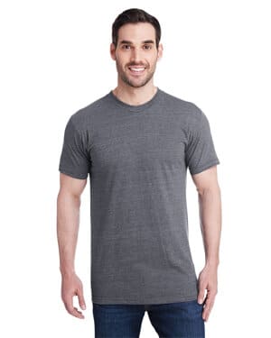 TRI DARK GREY Bayside 5710 unisex usa made triblend t-shirt