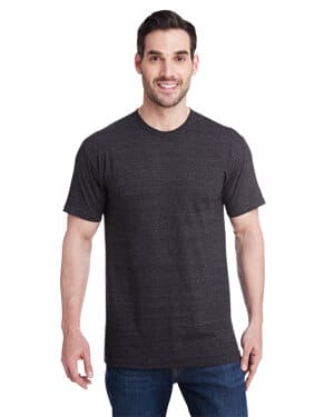 TRI CHARCOAL Bayside 5710 unisex usa made triblend t-shirt