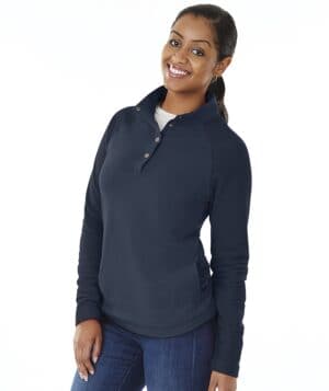 NAVY Charles river 5826CR women's falmouth pullover