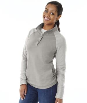 HEATHER GREY Charles river 5826CR women's falmouth pullover