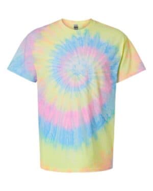 DAYGLO Dyenomite 200MS multi-color spiral tie-dyed t-shirt