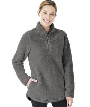 Charles river 5876CR women's newport fleece pullover