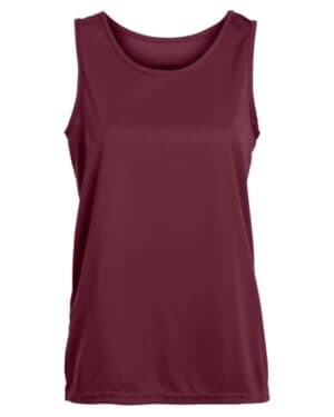 MAROON Augusta sportswear 1705 women's training tank top