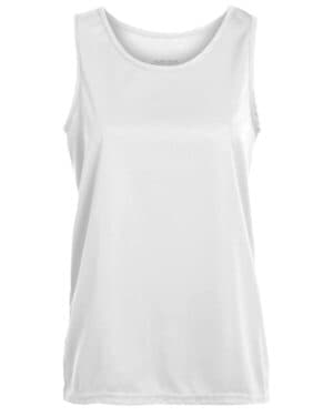 WHITE Augusta sportswear 1705 women's training tank top