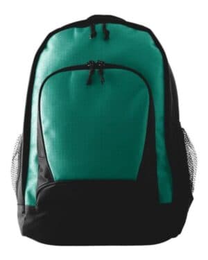 DARK GREEN/ BLACK Augusta sportswear 1710 ripstop backpack