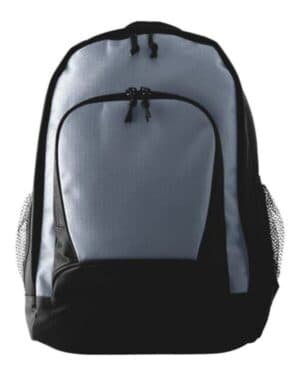 GRAPHITE/ BLACK Augusta sportswear 1710 ripstop backpack