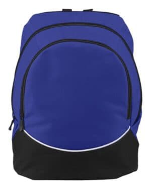 PURPLE/ BLACK/ WHITE Augusta sportswear 1915 tri-color backpack