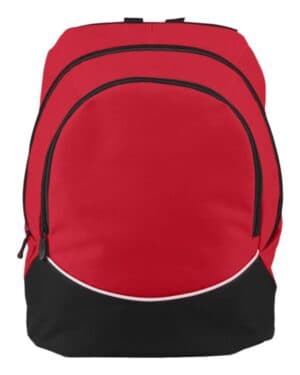 RED/ BLACK/ WHITE Augusta sportswear 1915 tri-color backpack