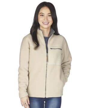 SAND Charles river 5973CR women's jamestown fleece jacket