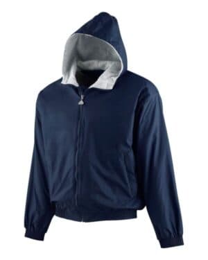 Augusta sportswear 3281 youth hooded taffeta jacket