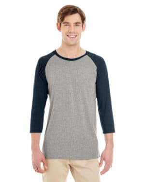 OXFORD/ INDG HTH Jerzees 601RR adult tri-blend baseball raglan