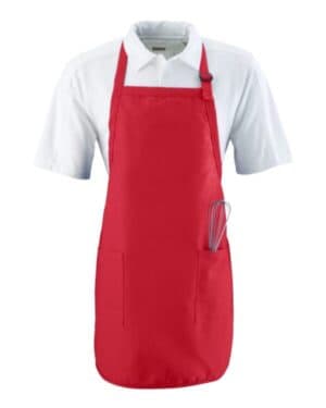 Augusta sportswear 4350 full length apron with pockets
