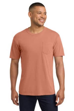 TERRACOTTA 6030 comfort colors heavyweight ring spun pocket tee