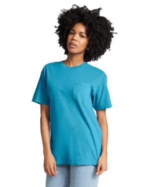 SAPPHIRE Comfort colors 6030CC adult heavyweight rs pocket t-shirt