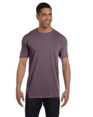 WINE Comfort colors 6030CC adult heavyweight rs pocket t-shirt