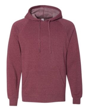 CRIMSON PRM33SBP unisex special blend raglan hooded sweatshirt