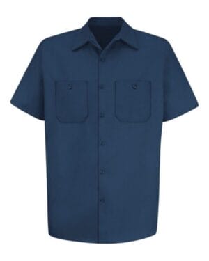 NAVY Red kap SC40L short sleeve uniform shirt tall sizes