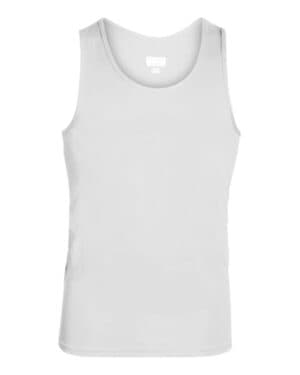 WHITE Augusta sportswear 703 training tank top
