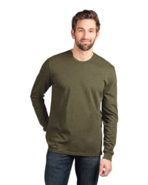 MILITARY GREEN Next level apparel 6211NL unisex cvc long-sleeve t-shirt