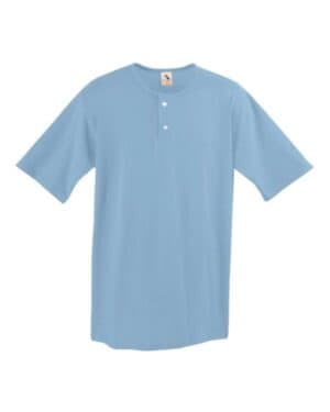 LIGHT BLUE Augusta sportswear 580 two-button baseball jersey