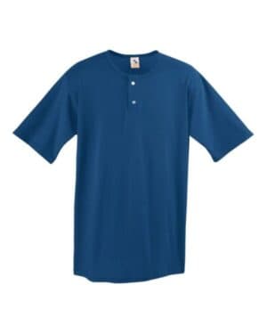 NAVY Augusta sportswear 580 two-button baseball jersey